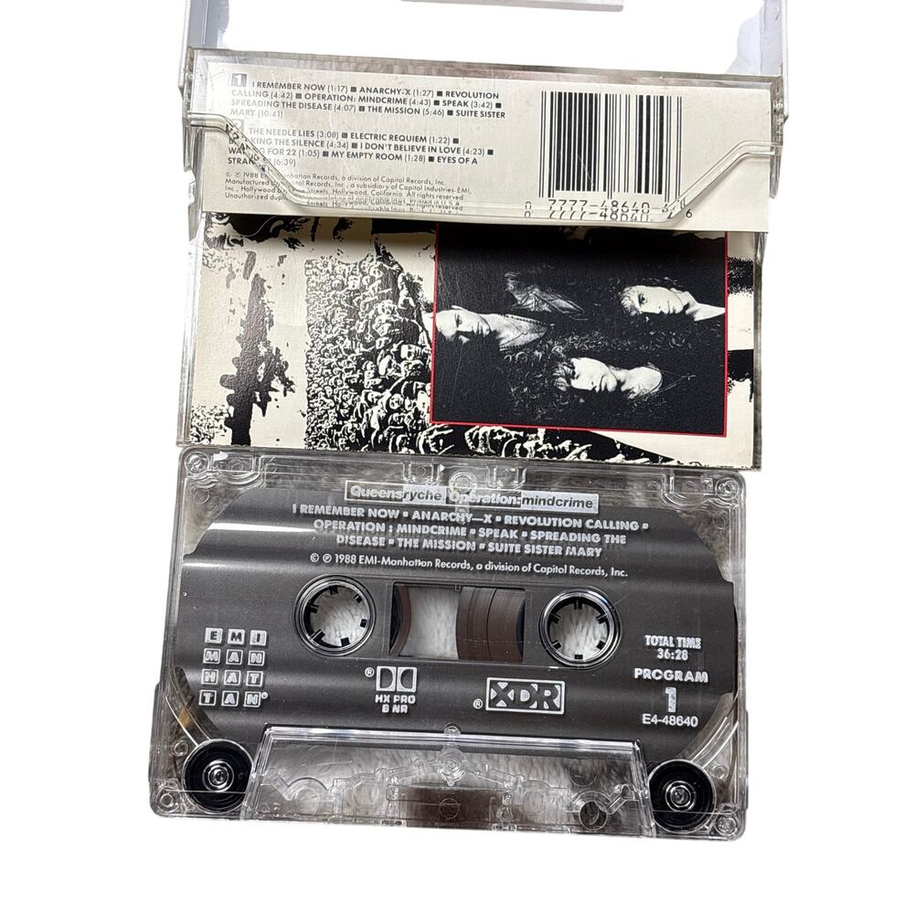 Queensrÿche casette tape bundle Operation: Mindcrime Empire Promised Land - Picture 4 of 6
